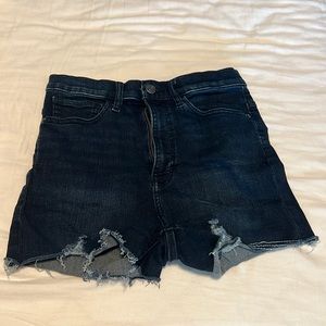 Express Shortie Super High Rise Shorts